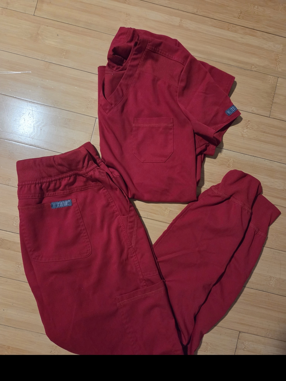 Med Coture women's scrub set